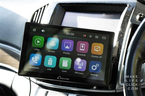 CP701S 7-Inch IPS Touch Screen HD Display - . . Carpuride carplay manual